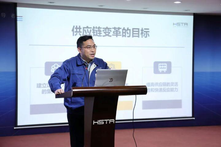 海星股份2023年度供應商評價(jià)結果發(fā)布會(huì )暨2024年度采購工作計劃匯報會(huì )順利召開(kāi)